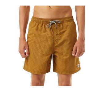 NWOT Urban Outfitters Katin Sundial Trunks In Brass  Size Medium